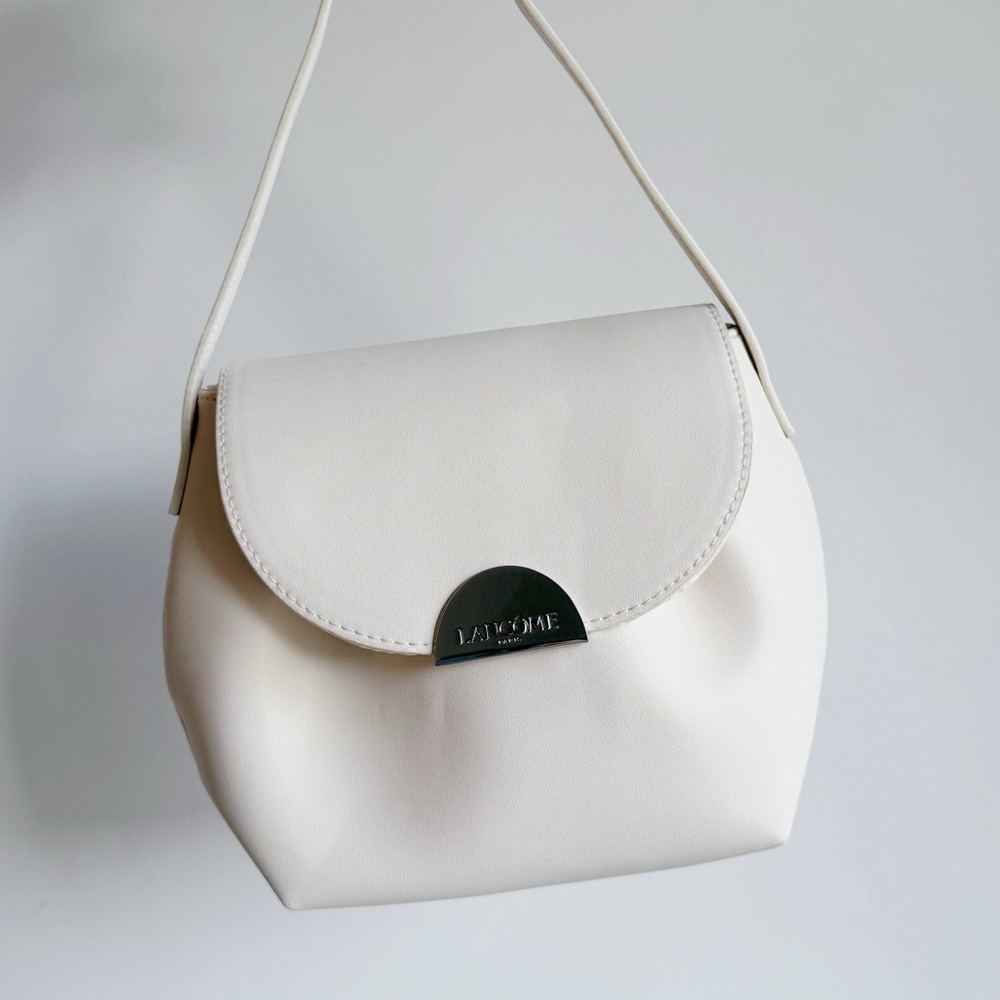 🤍Lancôme White Handbag / Cosmetic Bag - Picture 5 of 6